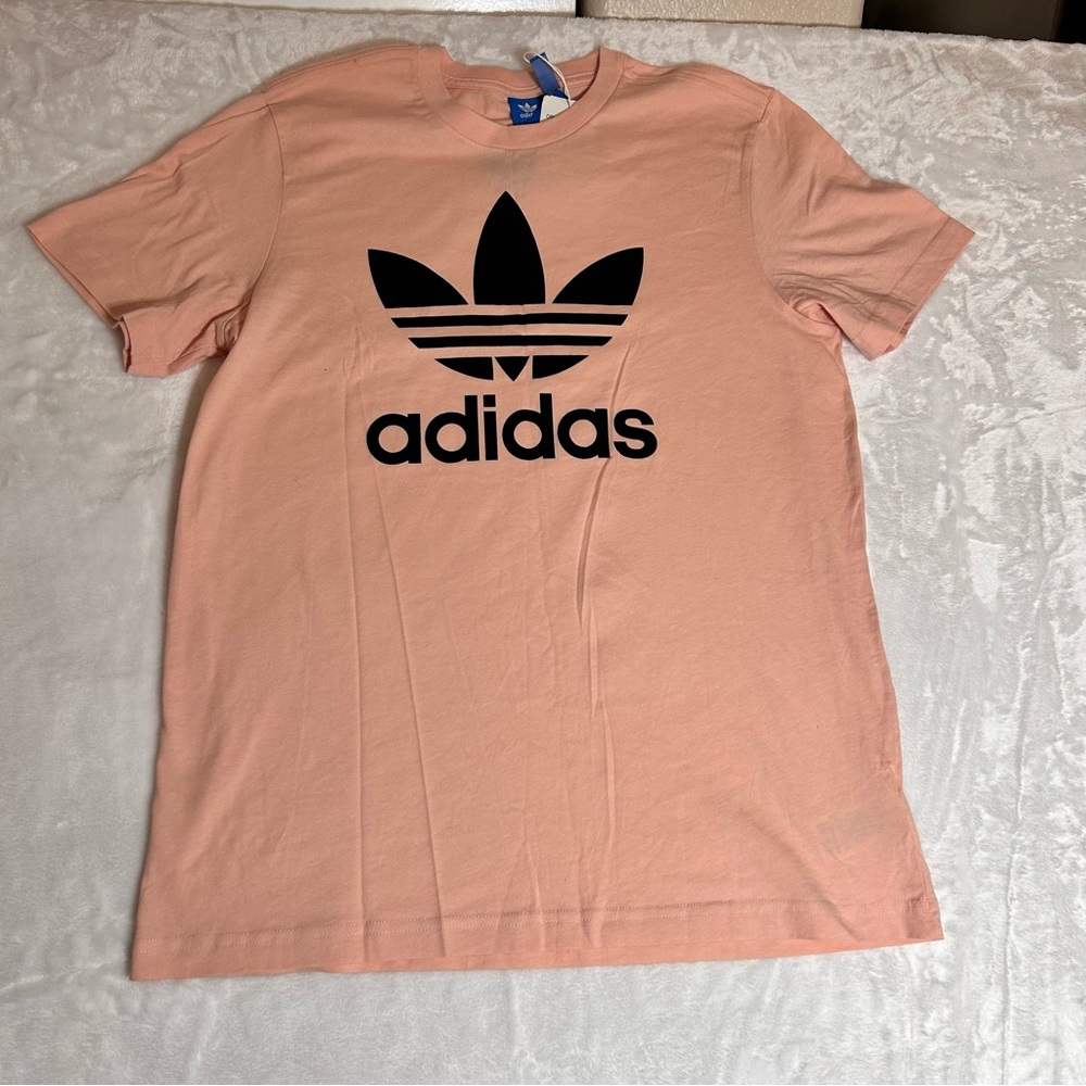 Adidas Trefoil Logo T Shirt Large